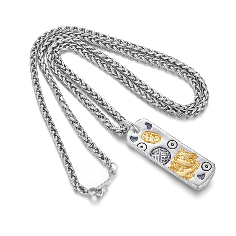 Fortunate Cat Necklace